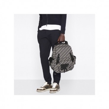 디올 남성 오블리크 백팩 - Dior Mens Oblique Backpack 
