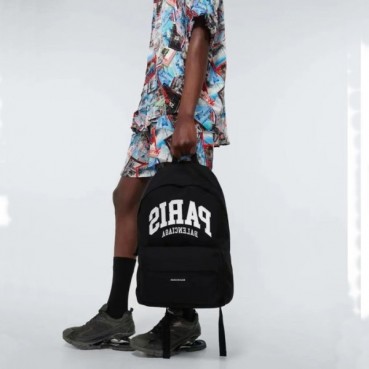 발렌시아가 남성 블랙 백팩 - Balenciaga Mens Black Back Pack 