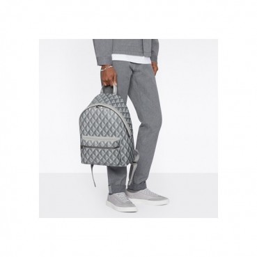 디올 남성 다이아몬드 그레이 백팩 - Dior Mens Gray Back Pack 
