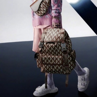디올 남성 다이아몬드 카멜 백팩 - Mens Camel Back Pack 