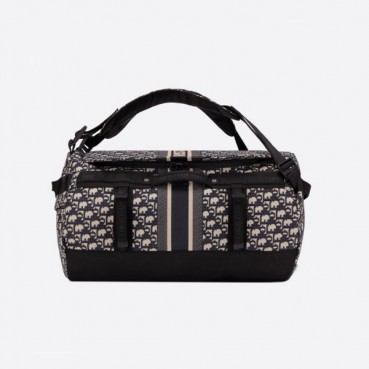 디올 남성 오블리크 블루 백팩 - Mens Blue Back Pack 