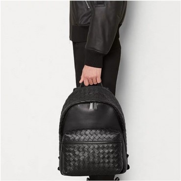 보테가 남성 클래식 블랙 백팩 - Mens Black Back Pack 