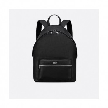 디올  남성 오블리크 모션 백팩 Size(30cm) 블랙 - Dior  Mens Oblique Motion Back Pack Dio01625x Black