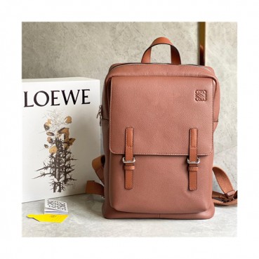 [로에베]Loewe 2021 Men's Leather Backpack,39cm,LOEB0537 - 로에베 2021 남성용 레더 백팩,39cm,브라운