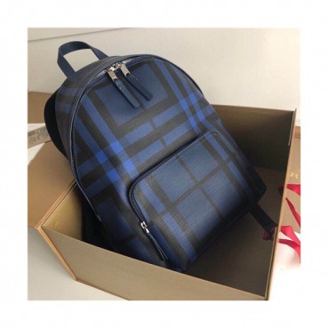 [버버리] Burberry 2020 Men's Nylon Backpack,42cm - 버버리 2020 남성용 네일론 백팩,42cm,BURB0514,네이비