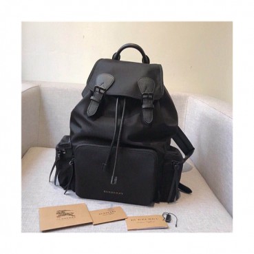 [버버리] Burberry 2020 Men's Nylon Backpack,42cm - 버버리 2020 남성용 네일론 백팩,42cm,BURB0508,블랙