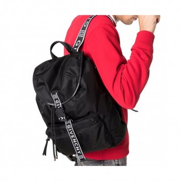 Givenchy 2020 Nylon Back Pack,43cm- 지방시 2020 나일론 남여공용 백팩,GVB0350,43cm,블랙