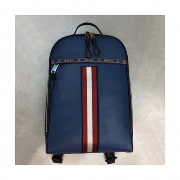 Bally 2020 Leather Back Pack,38cm  - 발리 2020 레더 남성용 백팩 BALB0188,38cm,네이비