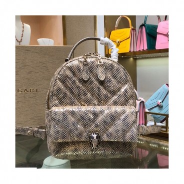 Bvlgari 2020 Serpenti Cabochon Shoulder Bag / Back Pack,22CM - 불가리 2020 세르펜티 카보숑 숄더백 / 백팩,BVLB0248,22cm,옐로우골드