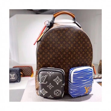 Louis Vuitton 2020 Mens Back Pack,41cm - 루이비통 2020 남성용 백팩,M56851,LOUB2166 ,41cm,브라운