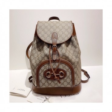 Gucci 2020 GG Supreme Mm / Wm Back Pack,35CM - 구찌 2020 GG 수프림 남여공용 백팩 620849,GUB1139,35CM,브라운