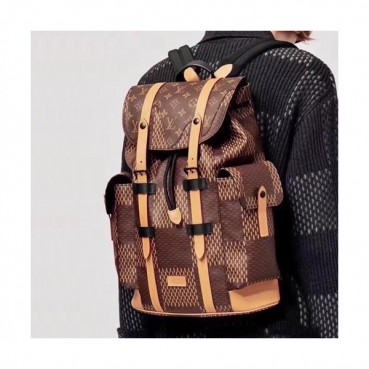 Louis Vuitton 2020 Christopher Back Pack,47cm - 루이비통 2020 남성용 크리스토퍼 백팩,M41379,LOUB2083 ,47cm,브라운