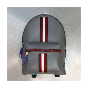 Bally 2020 Leather Back Pack,42cm  - 발리 2020 레더 남성용 백팩 BALB0135,42cm,그레이