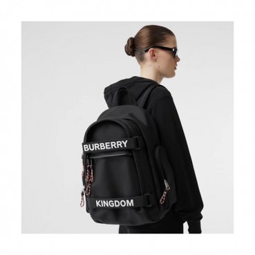 Burberry 2020 Nylon Mens Back Pack , 32cm - 버버리 2020 나일론 남성용 백팩 ,BURB0467,32cm,블랙