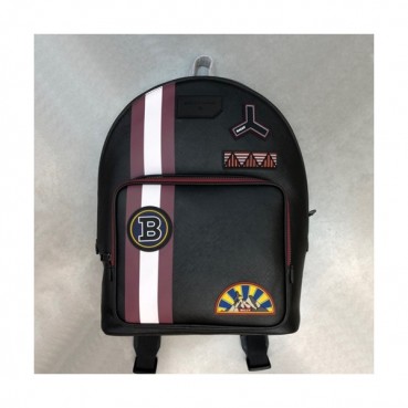 Bally 2020 Leather Back Pack,42cm  - 발리 2020 레더 남성용 백팩 BALB0132,42cm,블랙