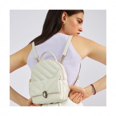 Bvlgari 2020 Serpenti Cabochon Shoulder Bag / Back Pack,22CM - 불가리 2020 세르펜티 카보숑 숄더백 / 백팩,BVLB0235,22cm,화이트
