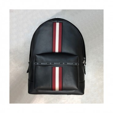 Bally 2020 Leather Back Pack,42cm  - 발리 2020 레더 남성용 백팩 BALB0131,42cm,블랙