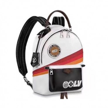 Louis Viutton 2019 Monogram Palm Springs Women Back Pack,29cm - 루이비통 2019 모노그램 팜스프링 여성용 백팩,M55797,LOUB1910,29cm,화이트