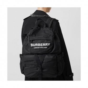 Burberry 2019 Nylon Back Pack , 41cm - 버버리 2019 나일론 남성용 백팩 ,BURB0438,41cm,블랙