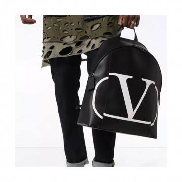 Valentino 2019 Leather Back Pack ,42CM - 발렌티노 2019 레더 남여공용 백팩,VTB0893,42CM,블랙