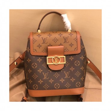 Louis Viutton 2019 Monogram Dauphine Women Back Pack,23cm - 루이비통 2019 모노그램 다프네 여성용 백팩,M45142,LOUB1804 ,23cm,브라운