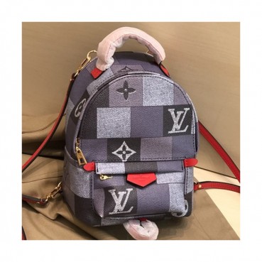 Louis Viutton 2019 Monogram Palm Springs Women Back Pack,22cm - 루이비통 2019 모노그램 팜스프링 여성용 백팩,M41562,LOUB1803 ,22cm,블루