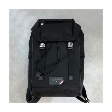 Bally 2019 Nylon Back Pack,43cm  - 발리 2019 나일론 남성용 백팩 BALB0118,43cm,블랙