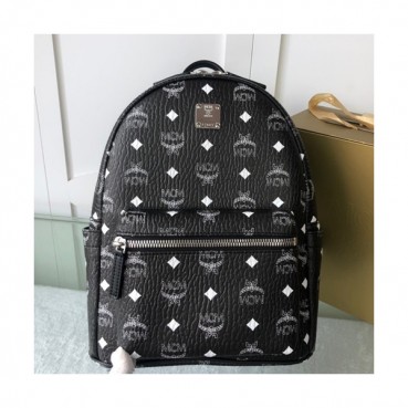 MCM 2019 Visetos Back Pack,26/34cm - 엠씨엠 2019 비세토스 남여공용 백팩 MCMB0348,26/34cm,블랙