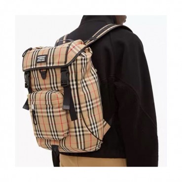 Burberry 2019 Nylon Back Pack , 45cm - 버버리 2019 나일론 남성용 백팩 ,BURB0429,45cm,베이지