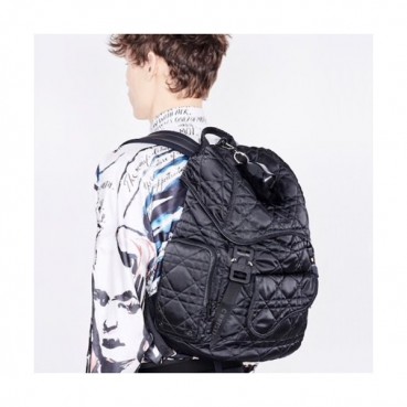 Dior 2019 Nylon Back Pack ,45cm - 디올 2019 나일론 남여공용 백팩,DIOB0461,45cm,블랙