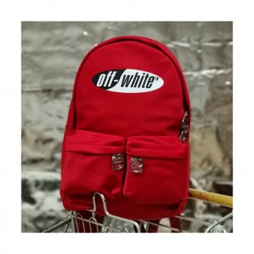 Off White 2019 Nylon Back Pack,43cm - 오프화이트 2019 나일론 남여공용 백팩 OFFB0093,43cm,레드