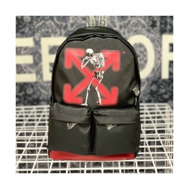 Off White 2019 Nylon Back Pack,43cm - 오프화이트 2019 나일론 남여공용 백팩 OFFB0091,43cm,블랙