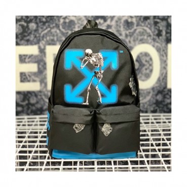 Off White 2019 Nylon Back Pack,43cm - 오프화이트 2019 나일론 남여공용 백팩 OFFB0089,43cm,블랙