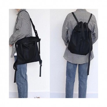 Balenciaga 2019 Nylon Back Pack / Tote Shoulder Bag,47CM - 발렌시아가 2019 남여공용 나일론 백팩 / 토트 숄더백,BGB0480,47CM,블랙