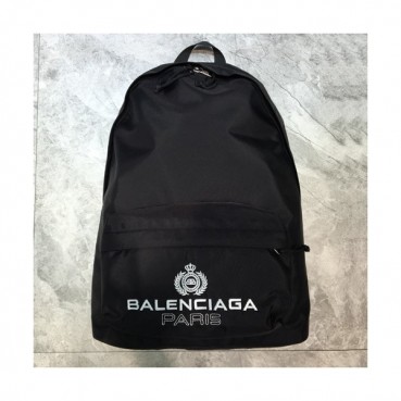 Balenciaga 2019 Nylon Back Pack,36CM - 발렌시아가 2019 남여공용 나일론 백팩,BGB0477,36CM,블랙