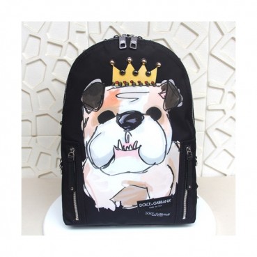 Dolce&Gabbana 2019 Nylon Back Pack ,42CM - 돌체 앤 가바나 2019 나일론 남성용 백팩, DGB0134 ,42cm,블랙