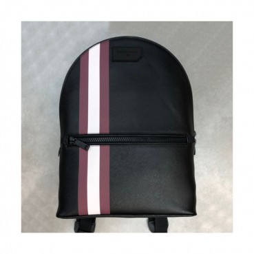 Bally 2019 Leather Back Pack,43cm  - 발리 2019 레더 남성용 백팩 BALB0107,43cm,블랙