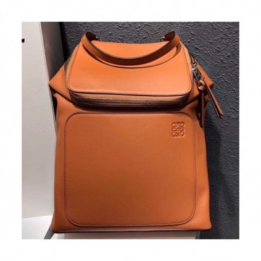 Loewe 2019 Goya Large Back Pack, 41CM - 로에베 2019 고야 남여공용 라지 백팩 ,LOEB0336, 41CM, 브라운(악세사리 단독구매)
