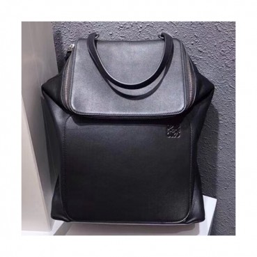 Loewe 2019 Goya Large Back Pack, 41CM - 로에베 2019 고야 남여공용 라지 백팩 ,LOEB0331, 41CM, 블랙(악세사리 단독구매)