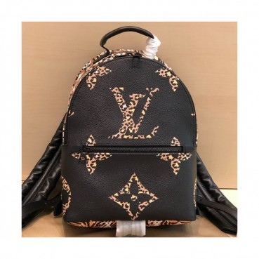 Louis Viutton 2019 Monogram Palm Springs Women Back Pack,22cm - 루이비통 2019 모노그램 팜스프링 여성용 백팩,M44718,LOUB1613 ,22cm,블랙