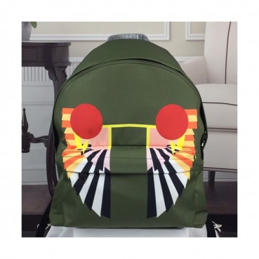 Givenchy 2019 Canvas & Leather Back Pack,41cm - 지방시 2019 캔버스 & 레더 남여공용 백팩 GVB0290,41cm,그린