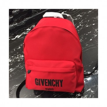 Givenchy 2019 Canvas & Leather Back Pack,41cm - 지방시 2019 캔버스 & 레더 남여공용 백팩 GVB0289,41cm,레드