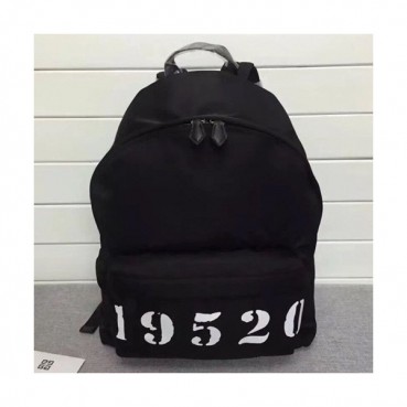 [데일리 백팩]Givenchy 2019 Canvas & Leather Back Pack,41cm - 지방시 2019 캔버스 & 레더 남여공용 백팩 GVB0277,41cm,블랙