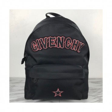 Givenchy 2019 Canvas & Leather Back Pack,41cm - 지방시 2019 캔버스 & 레더 남여공용 백팩 GVB0274,41cm,블랙