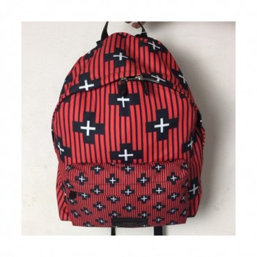 Givenchy 2019 Canvas & Leather Back Pack,41cm - 지방시 2019 캔버스 & 레더 남여공용 백팩 GVB0271,41cm,레드