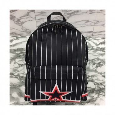 Givenchy 2019 Canvas & Leather Back Pack,41cm - 지방시 2019 캔버스 & 레더 남여공용 백팩 GVB0270,41cm,블랙