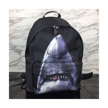 Givenchy 2019 Canvas & Leather Back Pack,45cm - 지방시 2019 캔버스 & 레더 남여공용 백팩 GVB0245,45cm,블랙