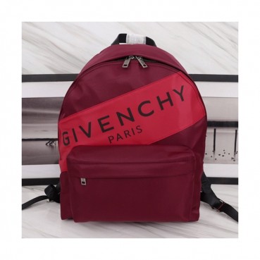 Givenchy 2019 Canvas & Leather Back Pack,45cm - 지방시 2019 캔버스 & 레더 남여공용 백팩 GVB0243,45cm,레드