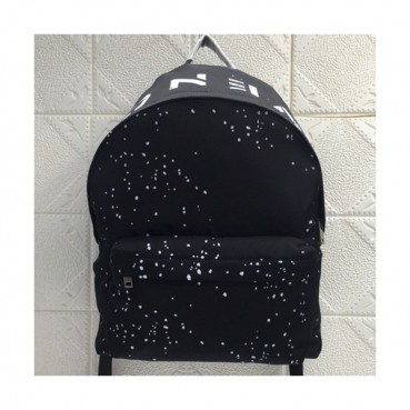 Givenchy 2019 Canvas & Leather Back Pack,41cm - 지방시 2019 캔버스 & 레더 남여공용 백팩 GVB0241,41cm,블랙