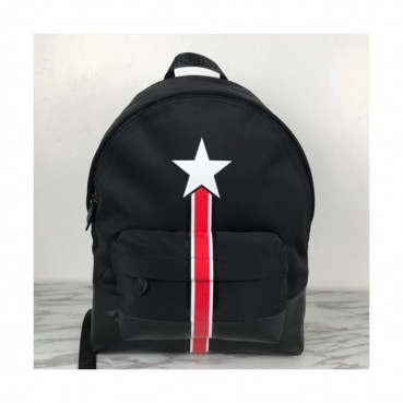 Givenchy 2019 Canvas & Leather Back Pack,41cm - 지방시 2019 캔버스 & 레더 남여공용 백팩 GVB0239,41cm,블랙